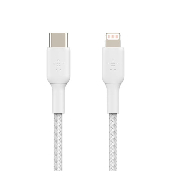 Belkin Braided USB-C to Lightning Cable 1 Metre