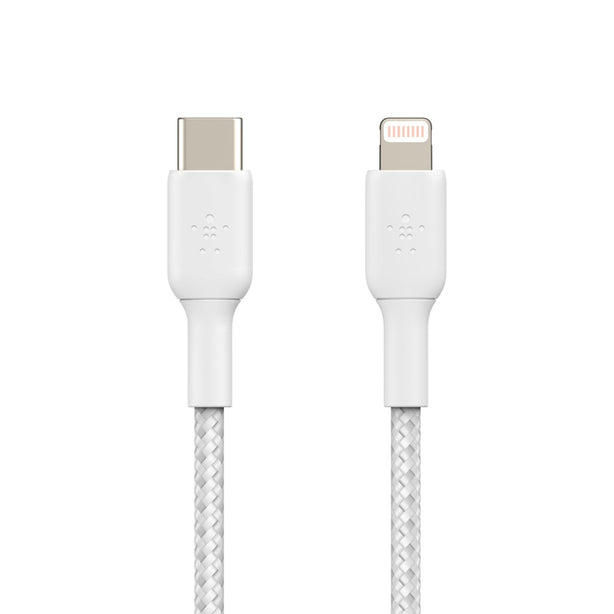 Belkin Braided USB-C to Lightning Cable 1 Metre