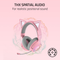 Razer Kraken Kitty V3 Pro Wireless RGB Gaming Headset with Kitty Ears Tri-Mode HyperSpeed Quartz Edition - FRML - RZ04-05170200-R3M1