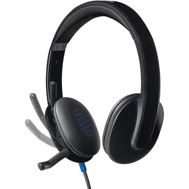 Logitech H540 USB Headset With Noise-Canceling Mic