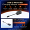Viture Pro USB-C Charging Adapter