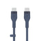Belkin Usb-C To Usb-C 2.0, Silicone, 1M, Blue