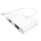 J5Create USB-C To VGA+HDMI+USB3.0+Power Delivery Adapter