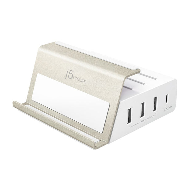 J5Create 4-P S-Charging Station PD&QC
