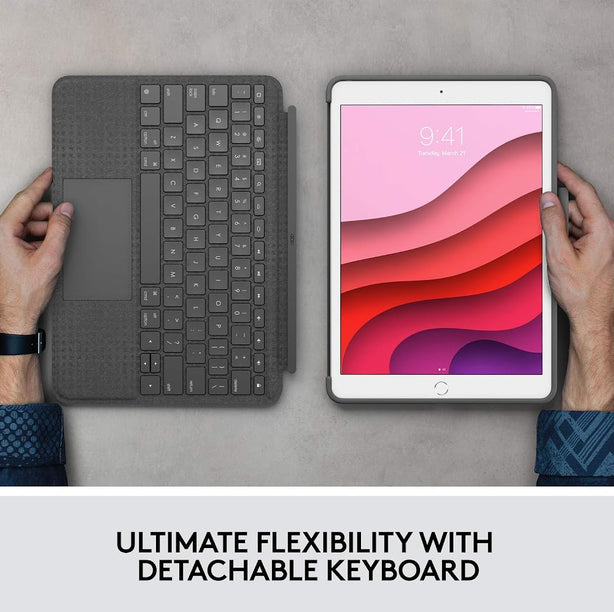 Logitech Combo Touch KB Case IPad 10.2