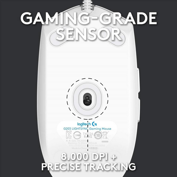 Logitech G203 Lightsync RGB Wired Mouse
