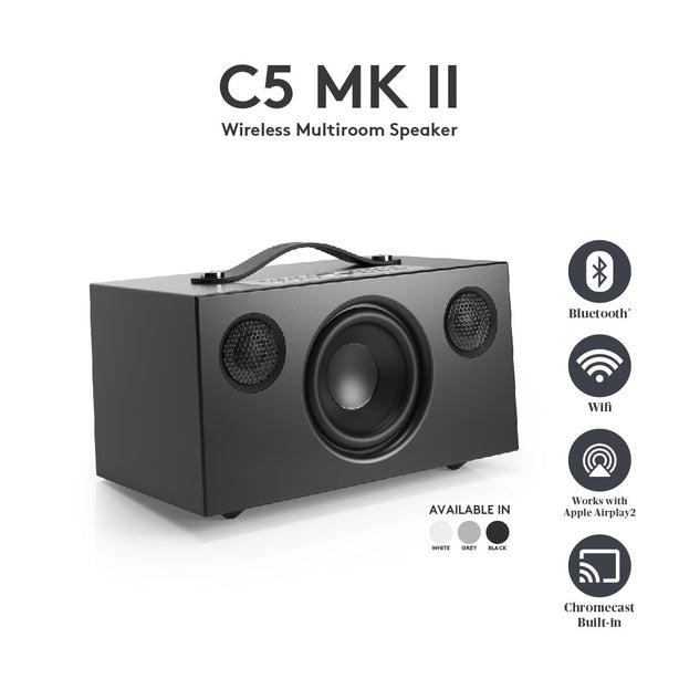 Audio Pro C5 Mark Ii Wireless Multiroom Spealer Black