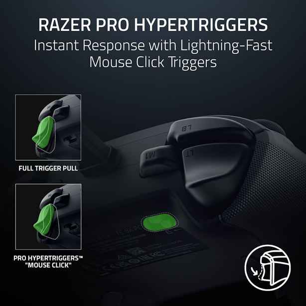 Razer Wolverine V3 Tournament Edition 8K Wired Esports Gaming Controller for PC Black - FRML Packaging - RZ06-05550100-R3M1