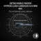 Razer BlackShark V3 X HyperSpeed ,Wireless E-Sports Headset ,Ultra Light 270 g - Triforce 50 mm Driver ,Removable Microphone Black - RZ04-05420100-R3M1