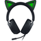 Razer Kraken Kitty V3 X Wired RGB Gaming Headset with Kitty Ears Ultra-Lightweight Black Edition - FRML - RZ04-05350200-R3M1