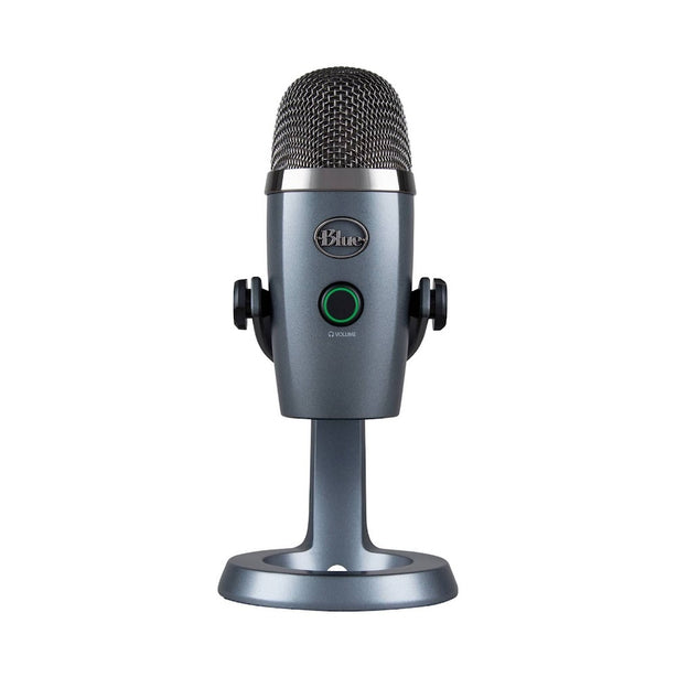 Logitech For Creators Blue Yeti Nano Premium USB Mic for Recording, Streaming, Gaming, Podcasting on PC and Mac, Condenser Microphone with Blue VO!CE Effects, Cardioid and Omni, No-Latency Monitoring