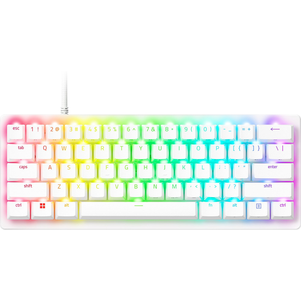 Razer Huntsman V3 Pro Mini - 60% Analog Optical Esports Keyboard - White Edition - US Layout – FRML