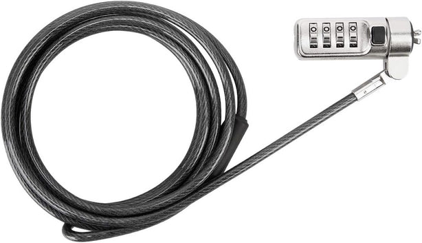 Targus Defcon® Resettable Trapezoid Combo Cable Lock
 Trapezoid Slot
 Polybag