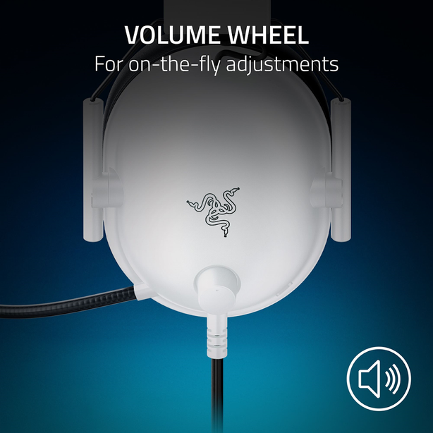 Razer BlackShark V2 X for PlayStation - Wired Esports Headset - White - NASA + AP Packaging