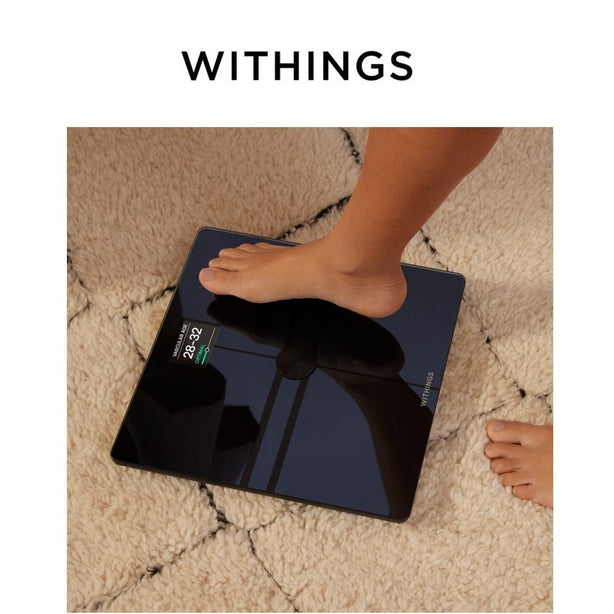 Withings Body Comp - Wi-Fi, Cardio, Smart Scale (Black)