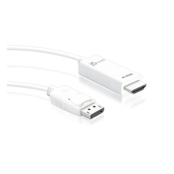 J5Create DisplayPort To 4K HDMI Cable 1.8M