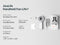 JISULIFE HANDHELD FAN LIFE7 5000MAH-LIGHT GREY