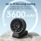 JISULIFE HANDHELD FAN LIFE7 3600MAH-BLACK
