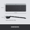 Logitech Mk470 Wireless Slim Combo Graphite