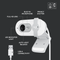 Logitech Brio 100 Full Hd Webcam - Off-White