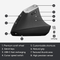 Logitech MX Vertical Wireless Bluetooth Ergonomic Mouse