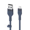 Belkin Usb-A To Lighting, Silicone, 1M, Blue