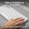 Logitech Pebble Keys 2 K380S - Tonal White