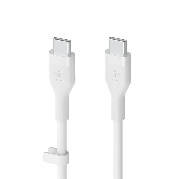 Belkin Usb-C To Usb-C 2.0, Silicone, 1M, White
