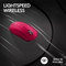 Logitech G Pro X Superlight 2 Gaming Mouse Magenta