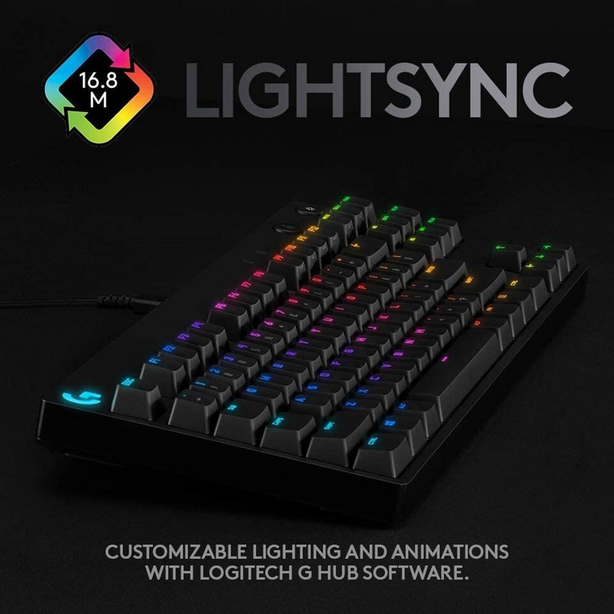 Logitech G Pro Mechanical Rgb Keyboard (Gx-Blue Clicky)