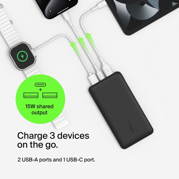 Belkin Boost Up Charge Usb-C Power Bank 20K Black