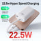 iWALK PowerMini 10000mAh Ultra-Compact Power Bank with Built-in Type-C Cable – 22.5W Fast Charging (UBP001)White