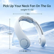 JISULIFE NECK FAN LIFE4-GREY