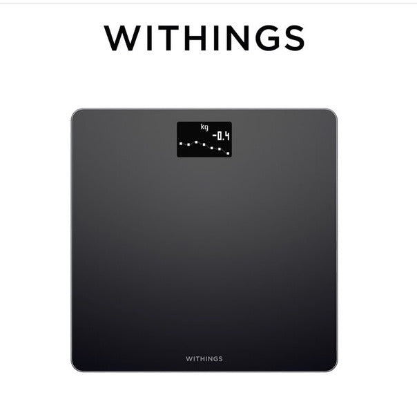 Withings Body - Weight & BMI Wi-Fi Digital Scale, with Smartphone App (Black)