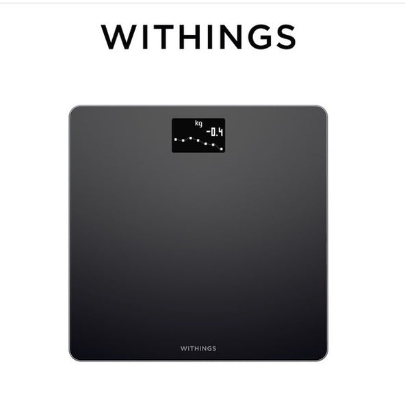 Withings Body - Weight & BMI Wi-Fi Digital Scale, with Smartphone App (Black)