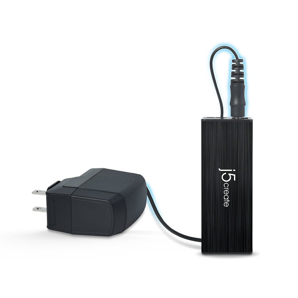 J5Create USB 3.0 4-Port Hub With AC Power Adapter