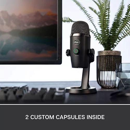 Logitech Blue Yeti Nano Usb Microphone Blackout