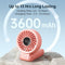 JISULIFE HANDHELD FAN LIFE7 3600MAH-PINK