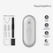 PLAUD NotePin S Wearable AI Note Taker – AI transcription, 112 languages, 10,000+ summary templates. Multimodal input,Silver