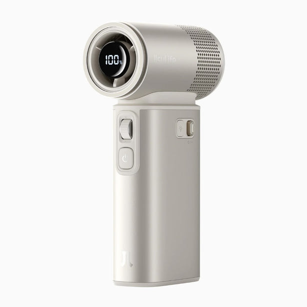 JISULIFE HANDHELD FAN ULTRA2-LIGHT BROWN