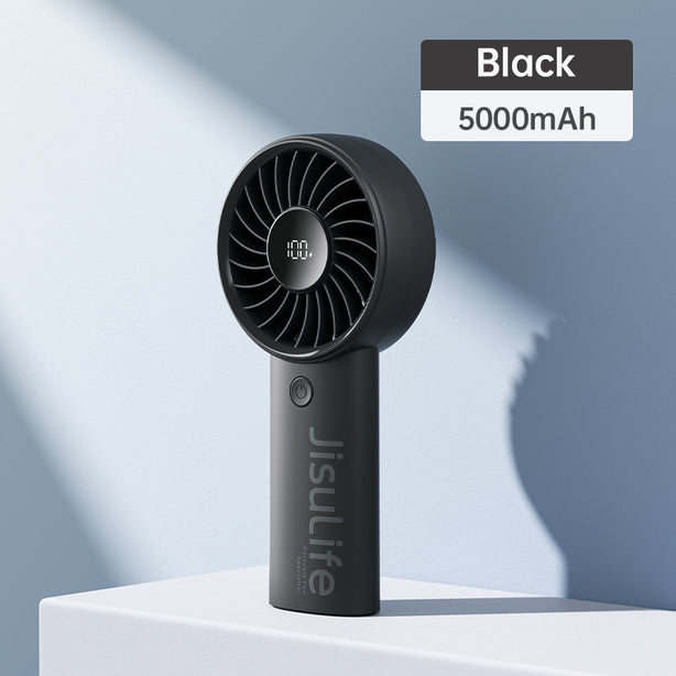 JISULIFE HANDHELD FAN LIFE4 5000MAH-BLACK