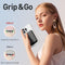 iWALK PowerGrip 5000mAh Slim Magnetic Wireless Power Bank for iPhone – Compact Charger (MXB008) Black Buy 1 Get 1 Free