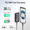 iWALK PowerGrip 5000mAh Slim Magnetic Wireless Power Bank for iPhone – Compact Charger (MXB008) Black