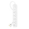 BELKIN 4 OUTLET SURGE PROTECTION STRIP W/USB A + C