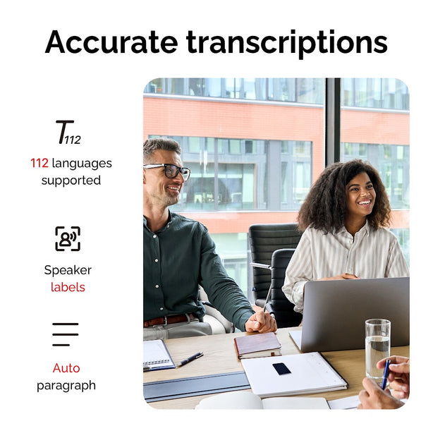 PLAUD NOTE AI Voice Recorder -Transcribe & Summarize, Support 112 Languages, For Lectures, Meetings, Calls
