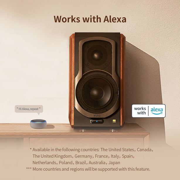 Edifier Bookshelf S1000W Wireless Hi-Fi Speaker 120W