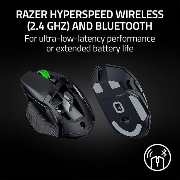 Razer Basilisk V3 X Hyperspeed - Wireless Ergonomic Gaming Mouse - Ap Packaging