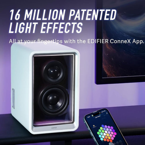 Edifier Qr65 Black Monitor Speakers With Gan Charger 70W