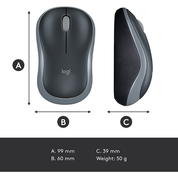 Logitech M185 Wireless Mouse