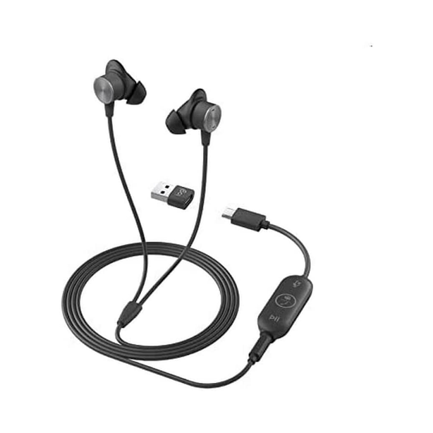 Logitech Zone Wired Earbuds Teams 3.5mm/ Type-C/ USB-A